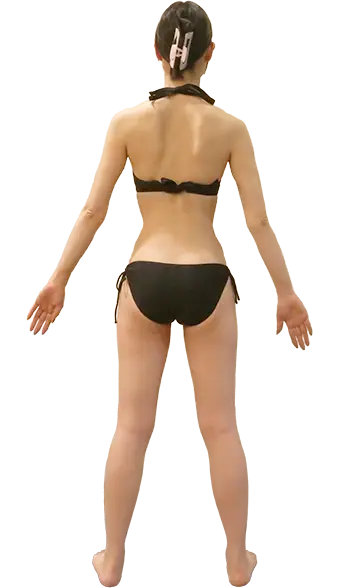 一ノ瀬美月 後ろAfter